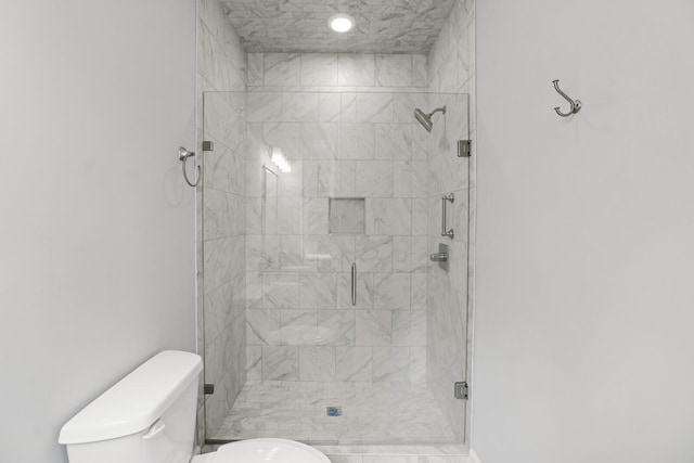 1853 Lafever Ridge Rd, Silver Point, TN 38582 - full bathroom with a stall shower and toilet
