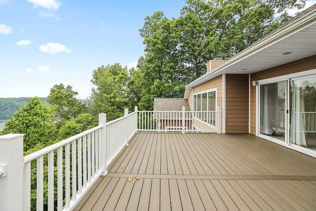 1853 Lafever Ridge Rd, Silver Point, TN 38582 - view of wooden terrace