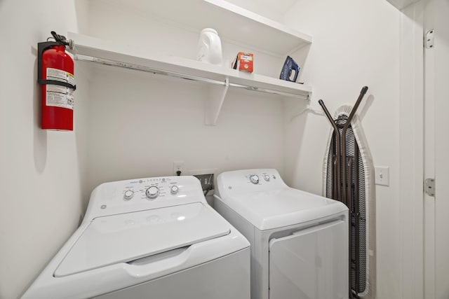 3746 Central Pike Unit 15, Hermitage, TN 37076 - washroom featuring separate washer and dryer