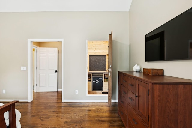 119 Abercairn Dr, Franklin, TN 37064 - bedroom with dark wood finished floors and baseboards