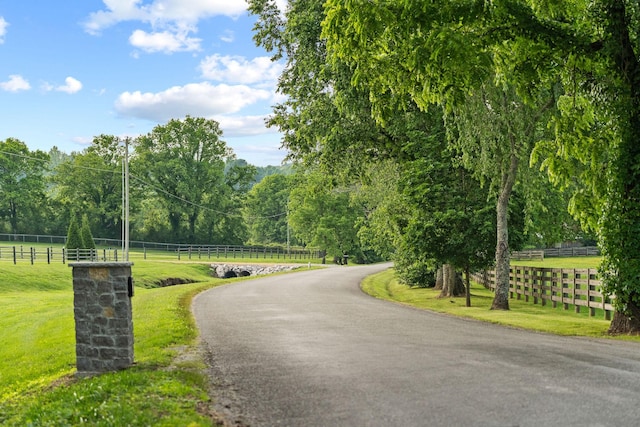 4291 Skelley Rd, Santa Fe, TN 38482 - view of asphalt road with a view of countryside