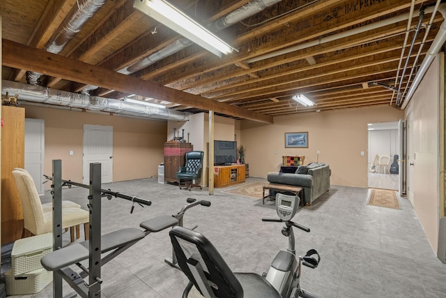 4291 Skelley Rd, Santa Fe, TN 38482 - view of exercise area
