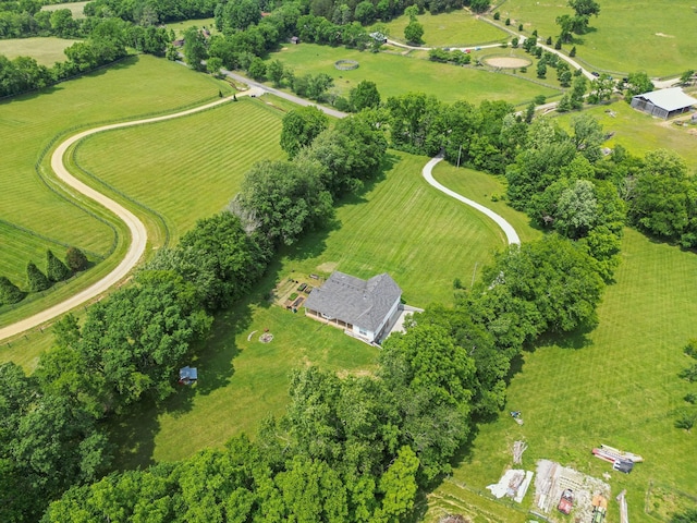 4291 Skelley Rd, Santa Fe, TN 38482 - aerial view of property's location with rural landscape and a pastoral area