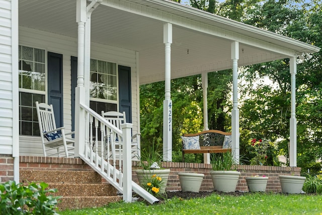 4291 Skelley Rd, Santa Fe, TN 38482 - view of porch