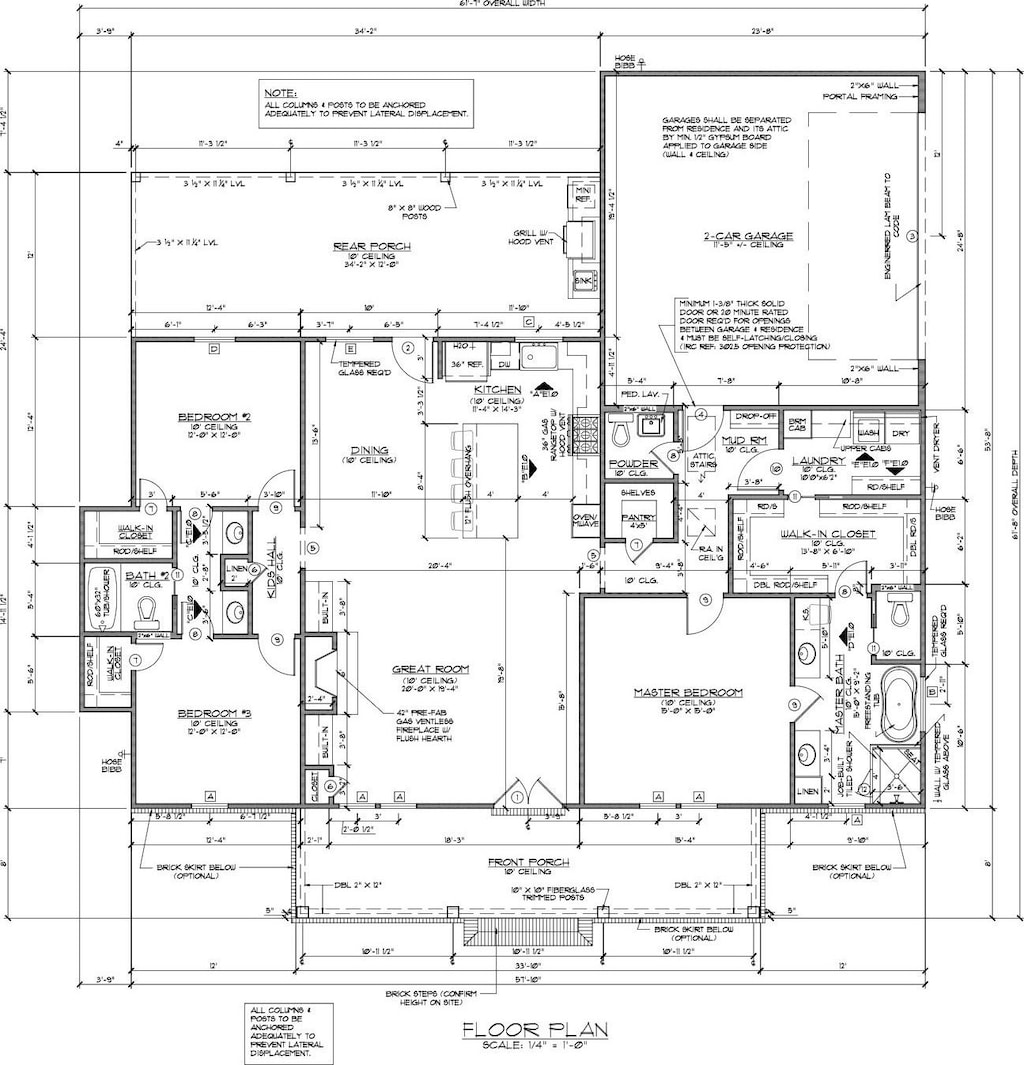 3213 Carolina Ave, Centerville, TN 37033 - room layout