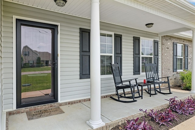 4219 Zephyr Ct, Murfreesboro, TN 37128 - doorway to property with a porch