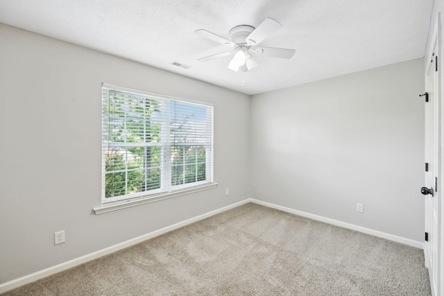 4219 Zephyr Ct, Murfreesboro, TN 37128 - spare room with carpet floors, baseboards, and ceiling fan