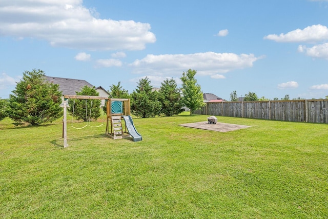 4219 Zephyr Ct, Murfreesboro, TN 37128 - view of yard with a playground