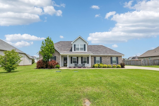 4219 Zephyr Ct, Murfreesboro, TN 37128 - view of front of home featuring covered porch and brick siding