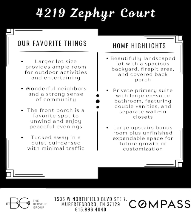 4219 Zephyr Ct, Murfreesboro, TN 37128 - view of a document