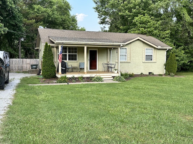 7116 Meadow View Dr, Fairview, TN 37062 - single story home with a porch, brick siding, and roof with shingles