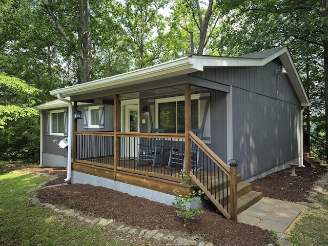 1140 Morriswood Dr, Joelton, TN 37080 - view of front of house featuring covered porch