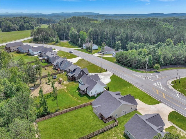 3128 Crow Rd NE, Dalton, GA 30721 - aerial view of residential area with a forest