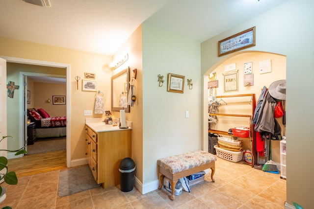 222 Bennie Camp Rd, Dunlap, TN 37327 - hall featuring light tile patterned flooring
