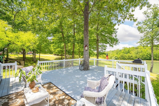 222 Bennie Camp Rd, Dunlap, TN 37327 - view of wooden terrace