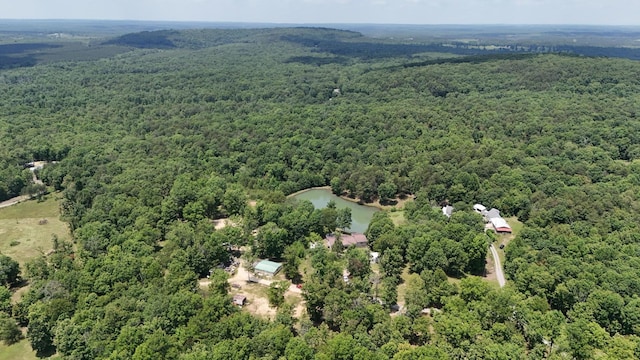 222 Bennie Camp Rd, Dunlap, TN 37327 - aerial view of a heavily wooded area and a nearby body of water