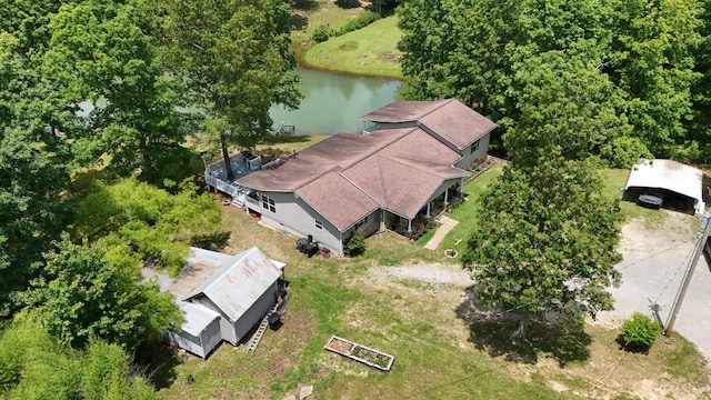 222 Bennie Camp Rd, Dunlap, TN 37327 - aerial view of property and surrounding area with a large body of water