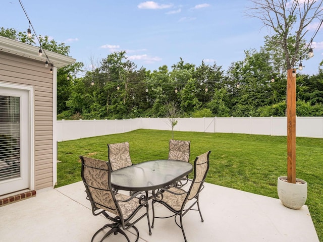 7231 Carrie Ct, Antioch, TN 37013 - view of patio / terrace featuring outdoor dining space