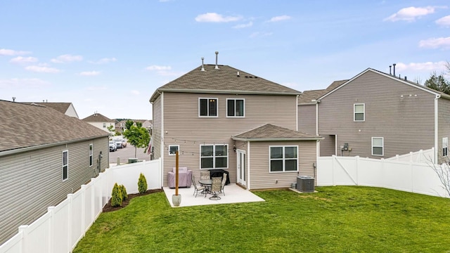 7231 Carrie Ct, Antioch, TN 37013 - rear view of property with a patio area and central AC unit