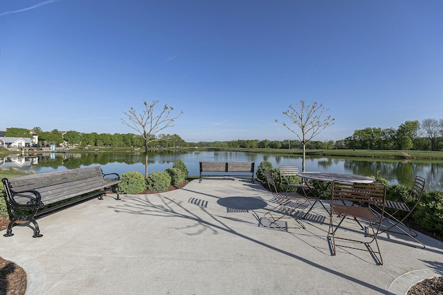 118 Jasper Ave, Franklin, TN 37064 - view of patio with a water view