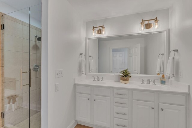 118 Jasper Ave, Franklin, TN 37064 - full bath featuring double vanity and a shower stall