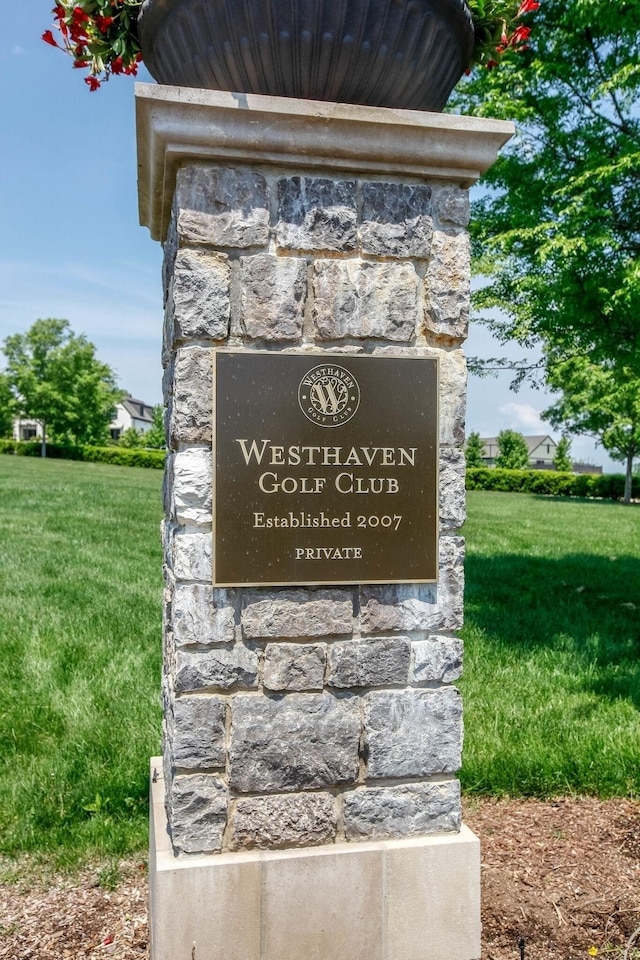 118 Jasper Ave, Franklin, TN 37064 - community sign with a lawn