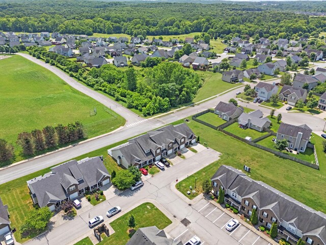 1071 Muna Ct, Spring Hill, TN 37174 - aerial view of residential area featuring a forest
