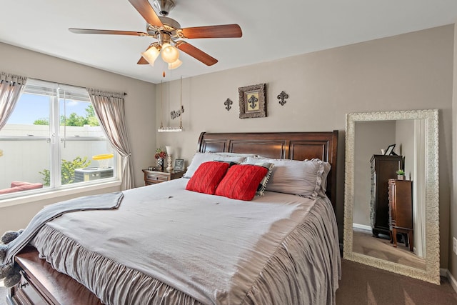 1071 Muna Ct, Spring Hill, TN 37174 - bedroom featuring carpet and ceiling fan