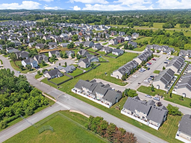 1071 Muna Ct, Spring Hill, TN 37174 - aerial view of property and surrounding area featuring nearby suburban area
