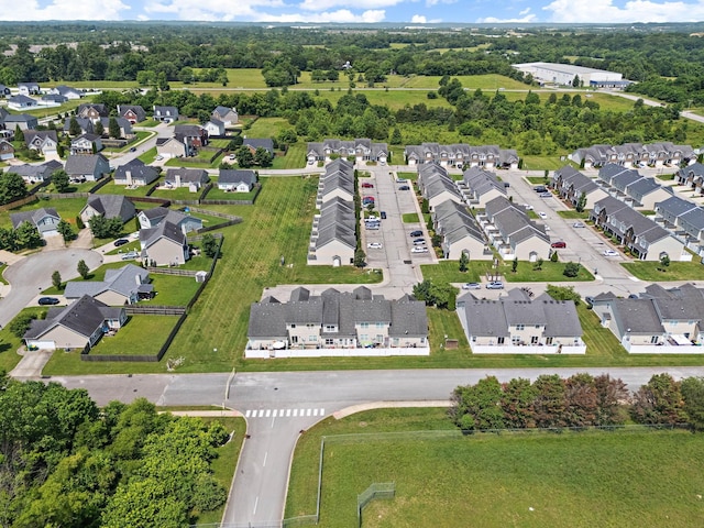 1071 Muna Ct, Spring Hill, TN 37174 - aerial view of property and surrounding area with nearby suburban area and a tree filled landscape