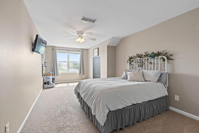 1071 Muna Ct, Spring Hill, TN 37174 - bedroom featuring carpet flooring, baseboards, and a ceiling fan