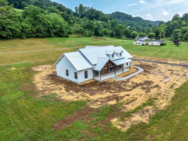 53 Kemp Hollow Rd, Pleasant Shade, TN 37145 - view from above of property featuring a forest