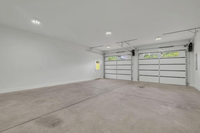 53 Kemp Hollow Rd, Pleasant Shade, TN 37145 - garage with baseboards
