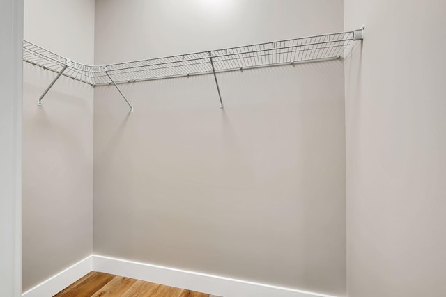 53 Kemp Hollow Rd, Pleasant Shade, TN 37145 - walk in closet featuring wood finished floors