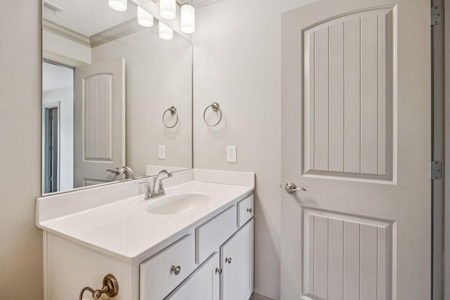 2342 N Tennessee Blvd Unit 1203, Murfreesboro, TN 37130 - bathroom featuring vanity and crown molding