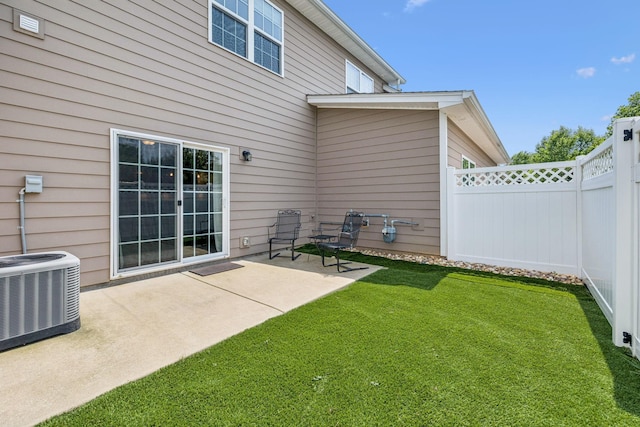 2342 N Tennessee Blvd Unit 1203, Murfreesboro, TN 37130 - view of yard with cooling unit and a patio area