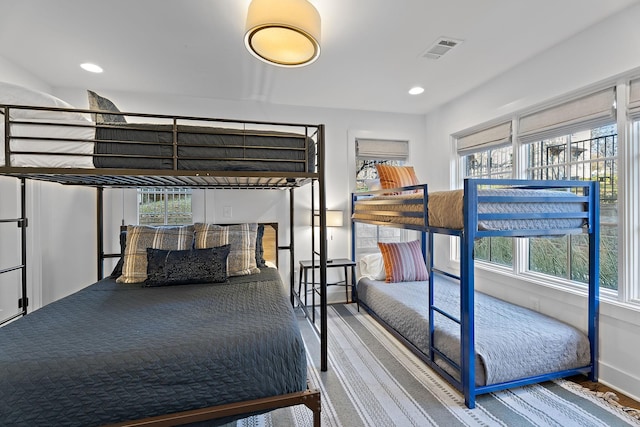 519 Chesterfield Ave Unit 1, Nashville, TN 37212 - bedroom featuring multiple windows, baseboards, and recessed lighting