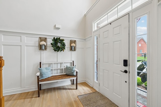 2005 Keene Cir, Spring Hill, TN 37174 - entryway featuring a decorative wall and light wood-style flooring