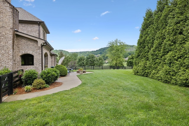 4620 Nadine Ln, Franklin, TN 37064 - view of yard featuring a mountain view
