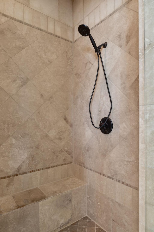 4620 Nadine Ln, Franklin, TN 37064 - bathroom view of a tile shower