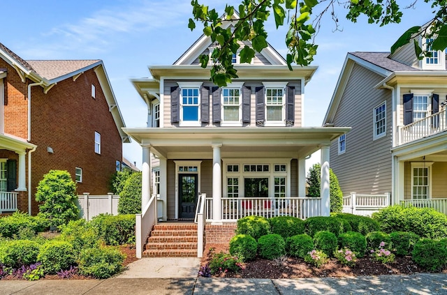 1706 Townsend Blvd, Franklin, TN 37064 - view of front of home with a porch