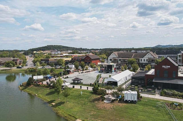 1706 Townsend Blvd, Franklin, TN 37064 - aerial perspective of suburban area with a large body of water