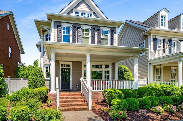 1706 Townsend Blvd, Franklin, TN 37064 - view of front of property featuring covered porch