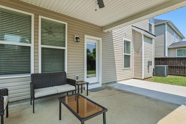 456 Nightcap Ln, Murfreesboro, TN 37128 - view of patio / terrace with a ceiling fan