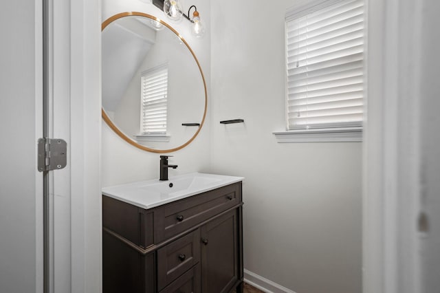 1113 Dunkirk Ln, Murfreesboro, TN 37129 - bathroom with vanity and healthy amount of natural light