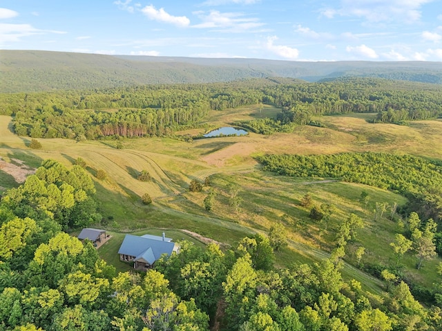 0 Fletcher Rd, Gruetli Laager, TN 37339 - aerial view of property's location with a forest and a nearby body of water
