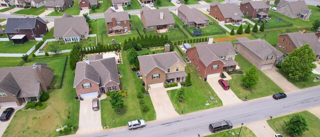 5127 Heroes Ln, Murfreesboro, TN 37129 - aerial view of property and surrounding area featuring nearby suburban area