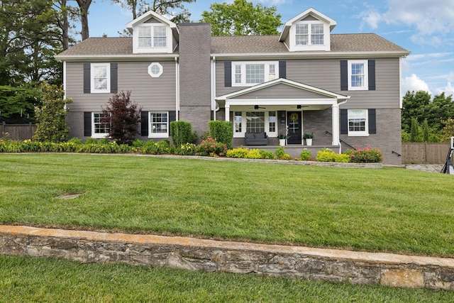 303 Avondale Dr, Franklin, TN 37064 - view of front facade featuring a ceiling fan