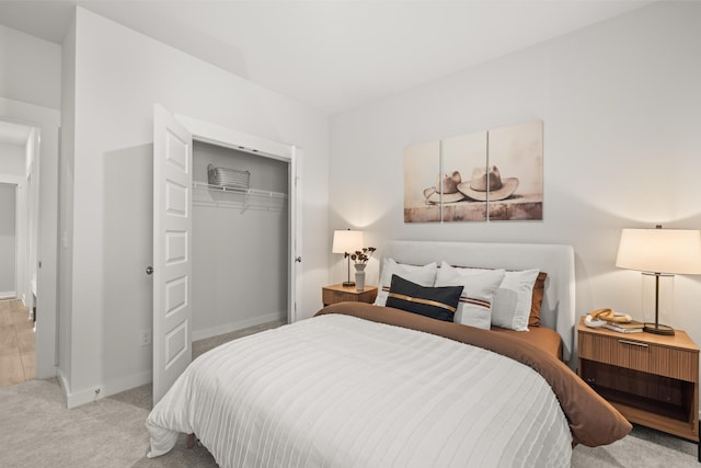 7218 Hanworth St, Fairview, TN 37062 - bedroom featuring a closet, baseboards, and carpet