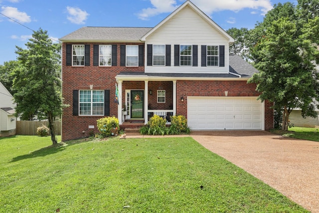 1514 Cardinal Ln, Mount Juliet, TN 37122 - view of front of property featuring concrete driveway, brick siding, and an attached garage